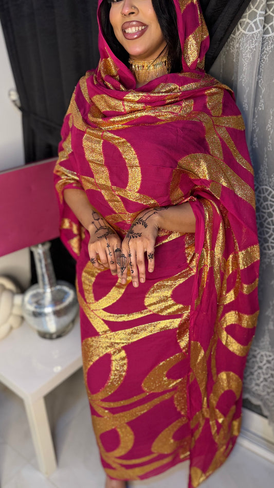 غالية فوشيا توب